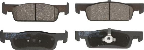 ABE C1R053ABE - Piduriklotsi komplekt,ketaspidur www.parts5.com