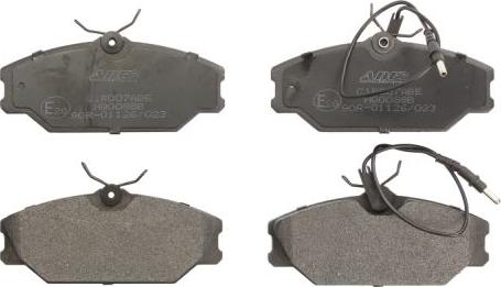 ABE C1R007ABE - Brake Pad Set, disc brake www.parts5.com