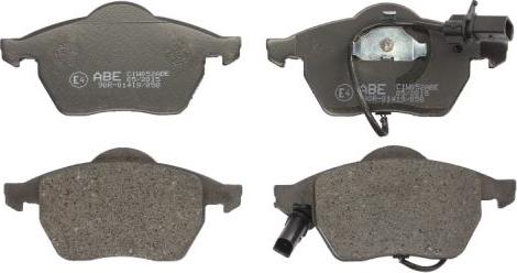 ABE C1W052ABE - Brake Pad Set, disc brake parts5.com