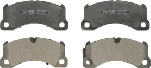 ABE C1W066ABE - Brake Pad Set, disc brake parts5.com