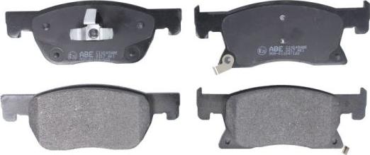 ABE C1X045ABE - Brake Pad Set, disc brake www.parts5.com