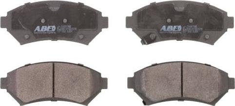 ABE C1X017ABE - Brake Pad Set, disc brake www.parts5.com