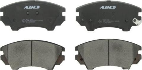 ABE C1X039ABE - Brake Pad Set, disc brake www.parts5.com