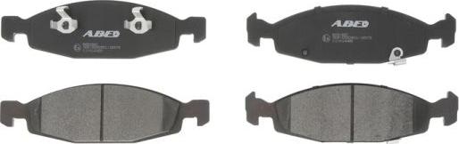 ABE C1Y014ABE - Brake Pad Set, disc brake parts5.com