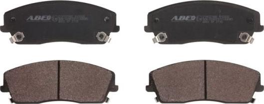 ABE C1Y037ABE - Brake Pad Set, disc brake www.parts5.com