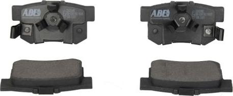 ABE C24020ABE - Тормозные колодки, дисковые, комплект www.parts5.com