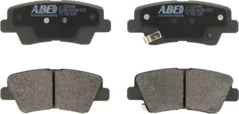 ABE C20314ABE - Тормозные колодки, дисковые, комплект www.parts5.com