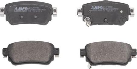 ABE C21055ABE - Set placute frana,frana disc www.parts5.com