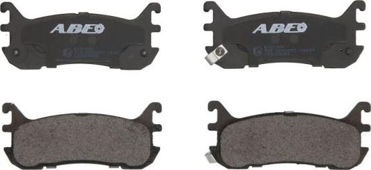 ABE C23009ABE - Brake Pad Set, disc brake www.parts5.com