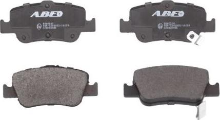 ABE C22036ABE - Тормозные колодки, дисковые, комплект www.parts5.com