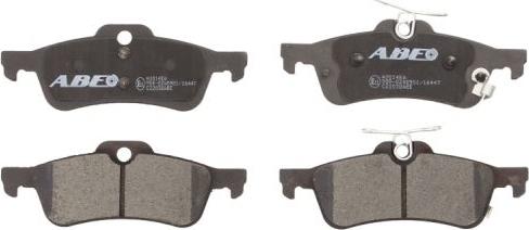 ABE C22038ABE - Brake Pad Set, disc brake www.parts5.com