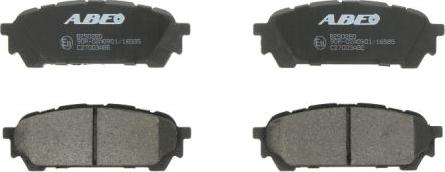 ABE C27003ABE - Brake Pad Set, disc brake parts5.com