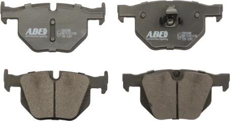 ABE C2B020ABE - Set placute frana,frana disc www.parts5.com