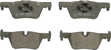 ABE C2B027ABE - Brake Pad Set, disc brake www.parts5.com