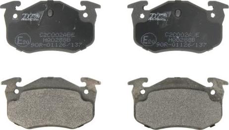 ABE C2C002ABE - Brake Pad Set, disc brake www.parts5.com