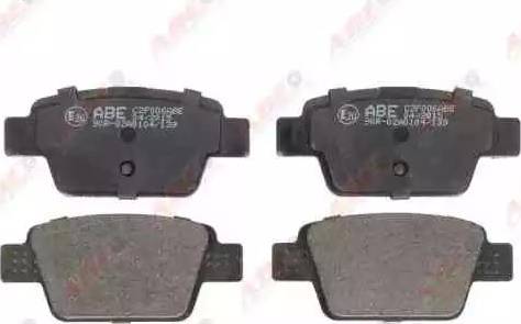 ABE C2F006ABE - Σετ τακάκια, δισκόφρενα www.parts5.com