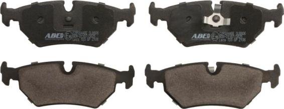 ABE C2P004ABE - Brake Pad Set, disc brake parts5.com