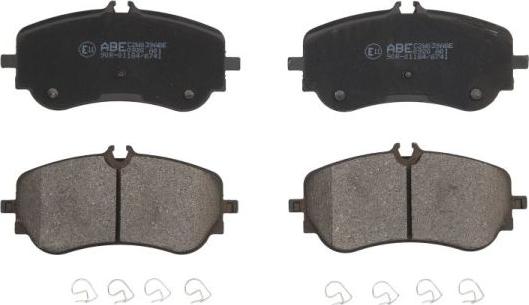 ABE C2W039ABE - Brake Pad Set, disc brake www.parts5.com