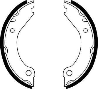 ABE CRV000ABE - Brake Shoe Set, parking brake www.parts5.com