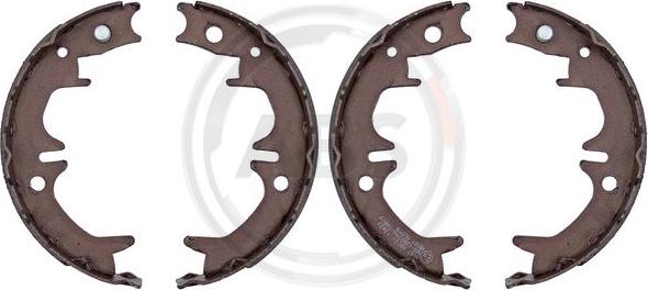 A.B.S. 9187 - Brake Shoe Set, parking brake parts5.com