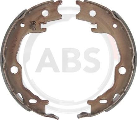 A.B.S. 9359 - Komplet kočionih papuča, ručna kočnica www.parts5.com