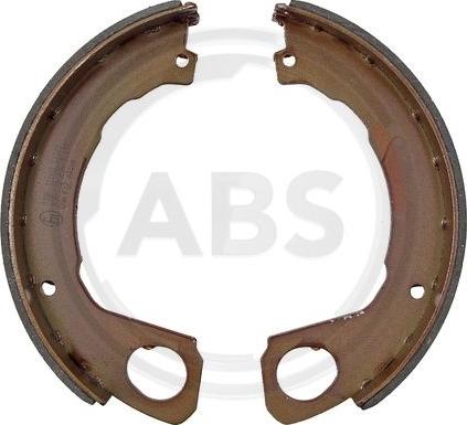 A.B.S. 9386 - Комплект спирачна челюст, ръчна спирачка www.parts5.com