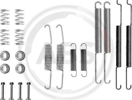 A.B.S. 0681Q - Accessory Kit, brake shoes www.parts5.com