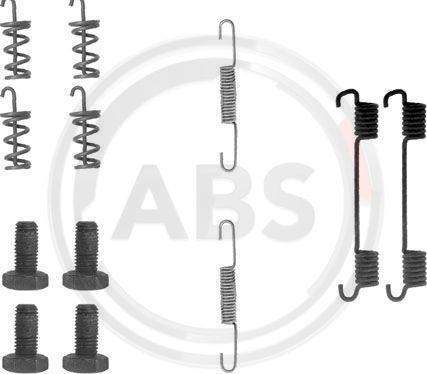 A.B.S. 0622Q - Set accesorii, saboti frana parcare www.parts5.com