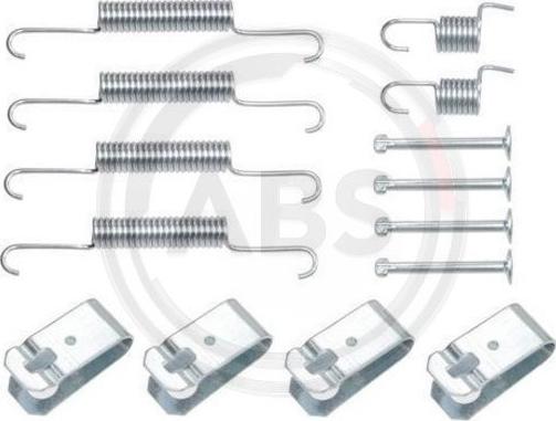 A.B.S. 0895Q - Komplet pribora, čeljusti parkirne kočnice www.parts5.com