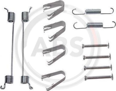 A.B.S. 0866Q - Set accesorii, sabot de frana www.parts5.com