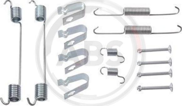 A.B.S. 0860Q - Accessory Kit, brake shoes www.parts5.com