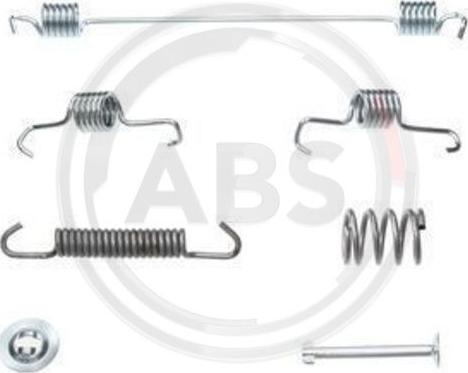 A.B.S. 0819Q - Zestaw dodatków, szczęki hamulcowe www.parts5.com