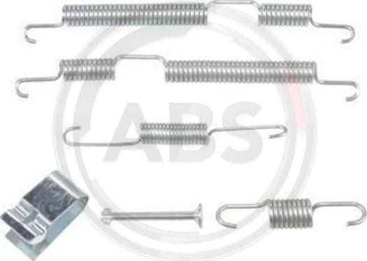 A.B.S. 0885Q - Accessory Kit, brake shoes www.parts5.com