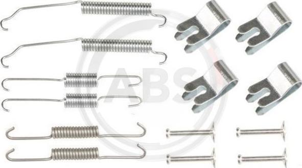 A.B.S. 0882Q - Accessory Kit, brake shoes www.parts5.com