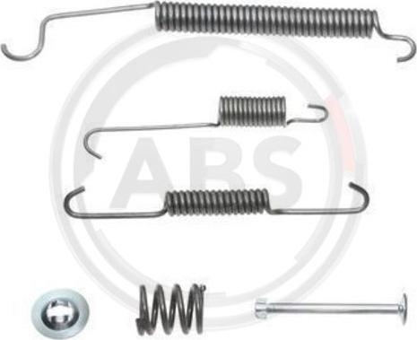 A.B.S. 0830Q - Set accesorii, sabot de frana www.parts5.com