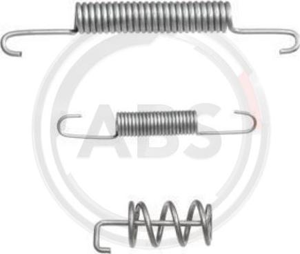 A.B.S. 0831Q - Kompletni pribor, zavorne celjusti rocne zavore www.parts5.com