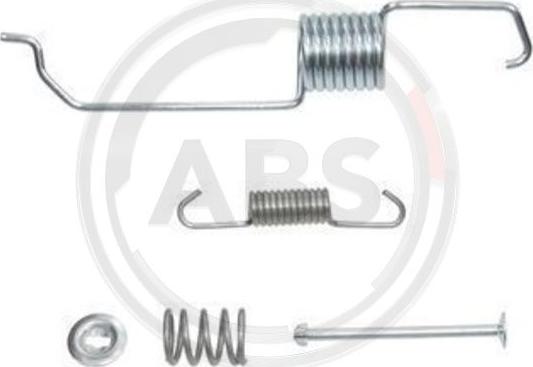 A.B.S. 0825Q - Set accesorii, sabot de frana www.parts5.com