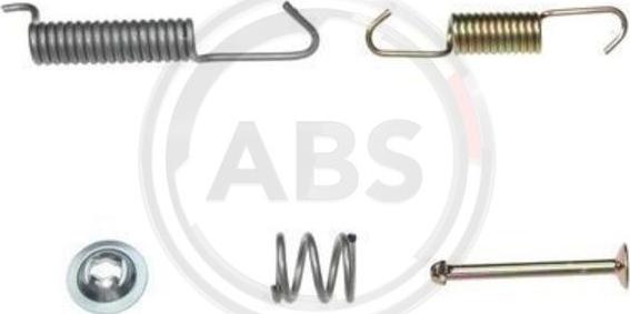 A.B.S. 0821Q - Accessory Kit, parking brake shoes parts5.com