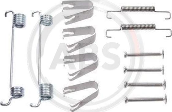 A.B.S. 0875Q - Accessory Kit, parking brake shoes www.parts5.com