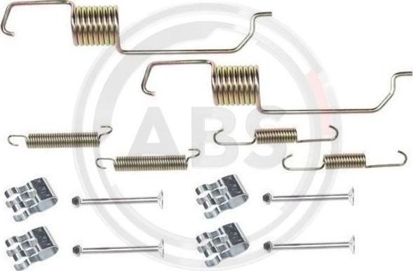 A.B.S. 0798Q - Accessory Kit, brake shoes www.parts5.com