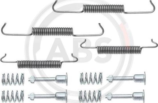 A.B.S. 0793Q - Accessory Kit, parking brake shoes www.parts5.com