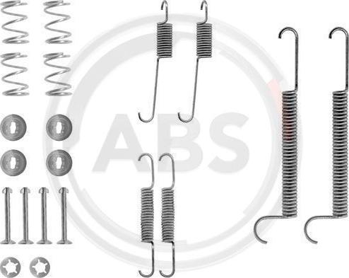 A.B.S. 0746Q - Accessory Kit, brake shoes www.parts5.com