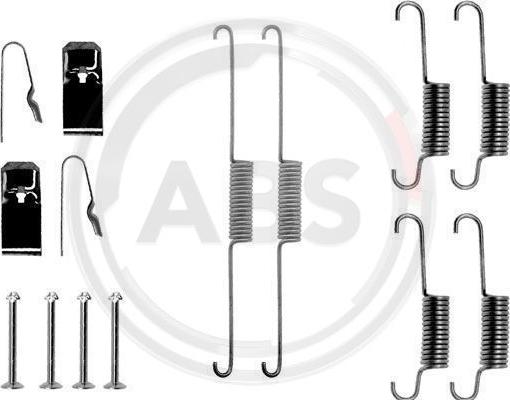 A.B.S. 0723Q - Set accesorii, sabot de frana www.parts5.com