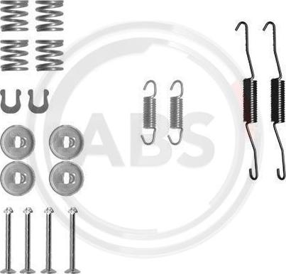 A.B.S. 0778Q - Komplet pribora, kočne čeljusti www.parts5.com