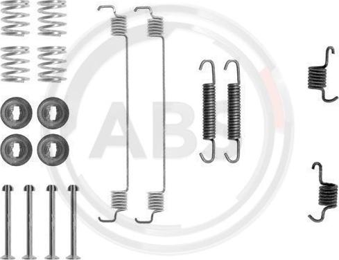 A.B.S. 0777Q - Σετ βοηθ. εξαρτημάτων, σιαγόνες φρένου www.parts5.com