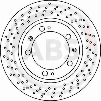 A.B.S. 16490 - Disc frana www.parts5.com