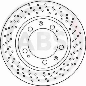 A.B.S. 16491 - Disc frana www.parts5.com