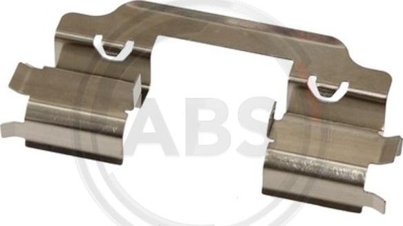 A.B.S. 1648Q - Set accesorii, placute frana www.parts5.com