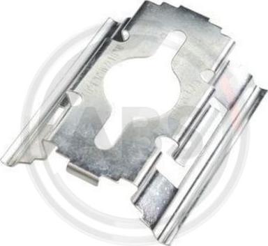 A.B.S. 1657Q - Set accesorii, placute frana www.parts5.com