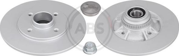 A.B.S. 16058C - Brake Disc www.parts5.com